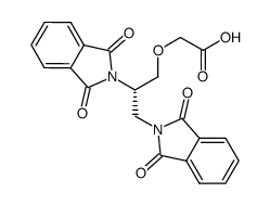 (S)-5,6-bis(phthalimido)-3-oxahexanoic acid Structure