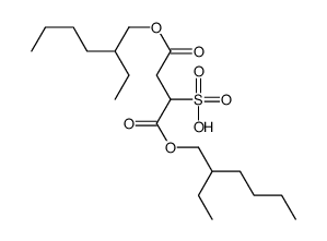 磺化丁二酸二(2-乙基己基)酯结构式