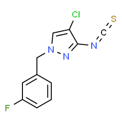 4-CHLORO-1-(3-FLUORO-BENZYL)-3-ISOTHIOCYANATO-1H-PYRAZOLE图片