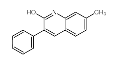 7-METHYL-3-PHENYL-2-QUINOLINOL Structure