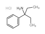 3-苯基-3-戊胺盐酸盐结构式