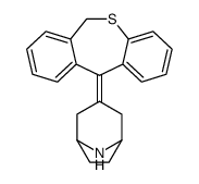 3-(6H-benzo[c][1]benzothiepin-11-ylidene)-8-azabicyclo[3.2.1]octane Structure