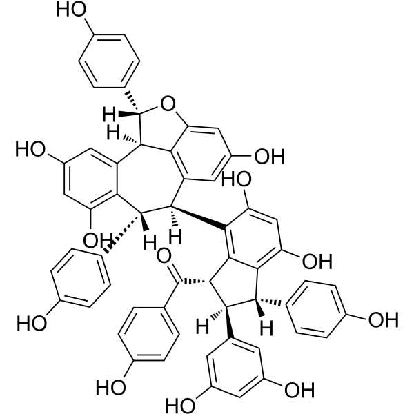 Carasinol D Structure
