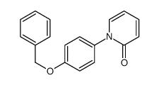 1-(4-BENZYLOXYPHENYL)PYRIDIN-2(1H)-ONE structure