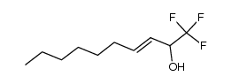 (E)-1-hexyl-3-hydroxy-4,4,4-trifluoro-1-butene结构式