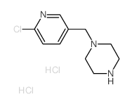 1-[(6-chloro-3-pyridinyl)methyl]piperazine(SALTDATA: 2HCl) picture