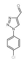 1-(4-CHLOROPHENYL)-1H-1,2,3-TRIAZOLE-4-CARBALDEHYDE picture