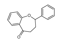 2-phenyl-3,4-dihydro-2H-1-benzoxepin-5-one结构式