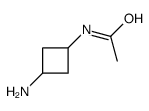 N-(3-aminocyclobutyl)acetamide structure