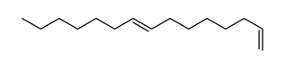 pentadeca-1,8-diene Structure