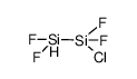 1-chloro-1,1,2,2-tetrafluorodisilane结构式