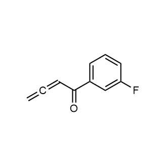 1-(3-Fluorophenyl)-2,3-butadien-1-one structure