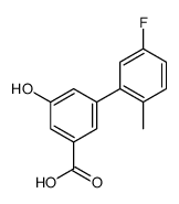 3-(5-fluoro-2-methylphenyl)-5-hydroxybenzoic acid结构式