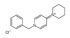 1-benzyl-4-piperidin-1-ylpyridin-1-ium,chloride结构式