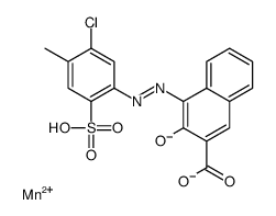 [4-[(5-chloro-4-methyl-2-sulphophenyl)azo]-3-hydroxy-2-naphthoato(2-)]manganese picture