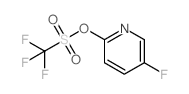 5-Fluoropyridin-2-yl trifluoromethanesulfonate structure