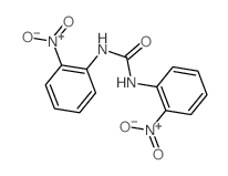 Urea,N,N'-bis(2-nitrophenyl)- Structure