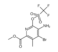 methyl 5-amino-4-bromo-3-methyl- 6-(trifluoromethylsulfonyloxy)picolinate picture