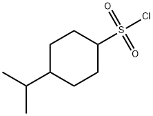 Cyclohexanesulfonyl chloride, 4-(1-methylethyl)-结构式