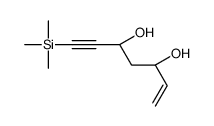 (3S,5R)-7-trimethylsilylhept-1-en-6-yne-3,5-diol Structure