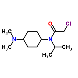 2-Chloro-N-[4-(dimethylamino)cyclohexyl]-N-isopropylacetamide Structure