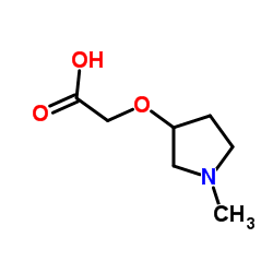 2-((1-Methylpyrrolidin-3-yl)oxy)aceticacid Structure