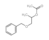 1-phenylmethoxypropan-2-yl acetate Structure