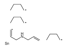 N-prop-2-enyl-3-tributylstannylprop-2-en-1-amine Structure