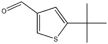 5-(tert-butyl)thiophene-3-carbaldehyde Structure