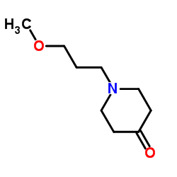 1-(3-Methoxypropyl)-4-piperidinone structure