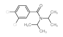 Benzamide,3,4-dichloro-N,N-bis(1-methylethyl)-结构式