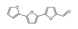 5-[5-(furan-2-yl)furan-2-yl]furan-2-carbaldehyde Structure