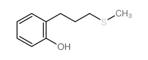 2-(3-methylsulfanylpropyl)phenol Structure