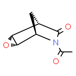 3-Oxa-6-azatricyclo[3.2.1.02,4]octan-7-one, 6-acetyl-, (1alpha,2beta,4beta,5alpha)- (9CI)结构式