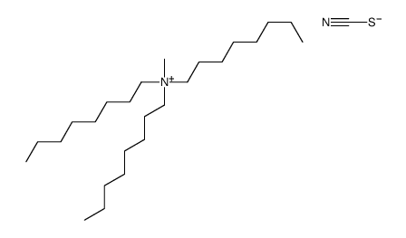 methyl(trioctyl)azanium,thiocyanate结构式