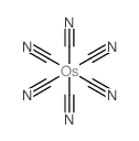 Osmate(4-),hexakis(cyano-kC)-,tetrapotassium, (OC-6-11)- (9CI) picture