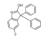 5-fluoro-3,3-diphenyl-1H-indol-2-one Structure