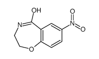 7-nitro-3,4-dihydro-2H-1,4-benzoxazepin-5-one Structure