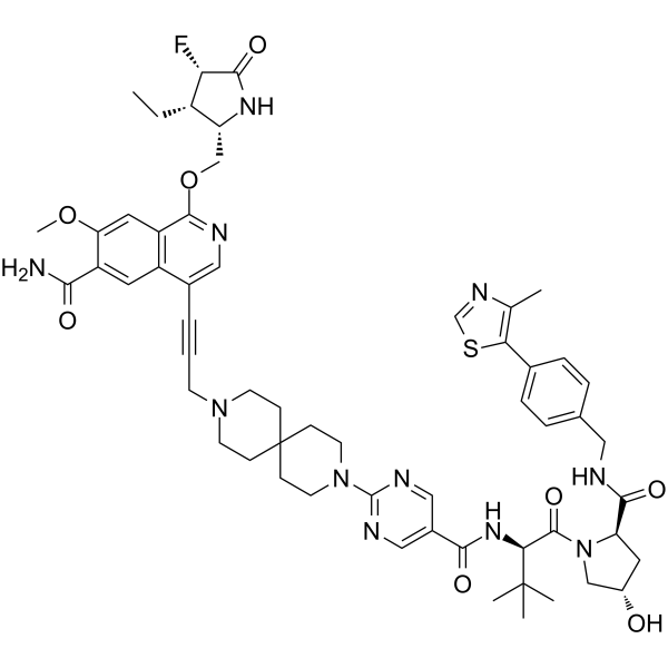 PROTAC IRAK4 degrader-3 structure