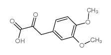 BENZENEPROPANOIC ACID, 3,4-DIMETHOXY-.ALPHA.-OXO- Structure