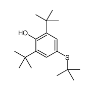 2,6-ditert-butyl-4-tert-butylsulfanylphenol Structure