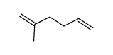 2-methyl-1,5-hexadiene Structure