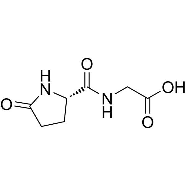 Pyr-Gly-OH structure