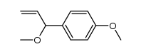 3-methoxy-3-(4-methoxyphenyl)propene Structure