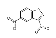 3,5-Dinitro-1H-indazole结构式