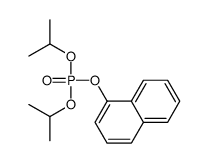 naphthalen-1-yl dipropan-2-yl phosphate Structure