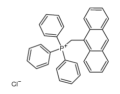 Triphenyl-(9-anthracenylmethyl)phosphonium chloride结构式