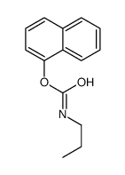 naphthalen-1-yl N-propylcarbamate Structure