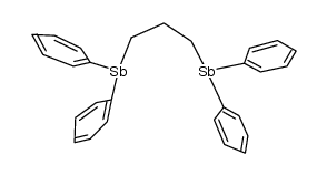 1,3-bis(diphenylstibino)propane Structure