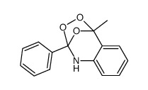 5-methyl-2-phenyl-1,5-dihydro-2H-2,5-epoxido-benzo[e][1,2,4]dioxazepine Structure